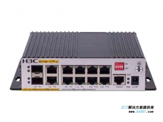 H3C SMB-IE4100-12TP-LI工业交换机 IE4100-12TP-LI-12端口以太网工业交换主机（8FE+2GE+2SFP，直流供电）-国内版