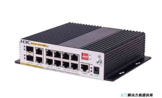 H3C SMB-IE4100-12TP-PWR-LI工业交换机 IE4100-12TP-PWR-LI-12端口以太网工业交换主机（8FE+POE+2GE+2SFP，直流供电）-国内版