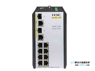 H3C SMB-IE4100-12TP工业交换机 IE4100-12TP-12端口以太网工业交换主机(8FE+2GE+2SFP,直流双路供电)