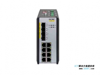H3C SMB-IE4300-12P工业交换机 IE4300-12P-12端口工业以太网交换机(8GE+4SFP,双路直流供电)