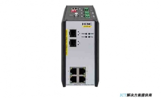 H3C SMB-IE4300-6P工业交换机 IE4300-6P-6端口工业以太网交换机(4GE+2SFP,双路直流供电)