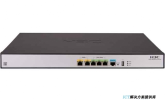 H3C MSR830-5BEI-WiNet路由器 5端口All In One企业级千兆路由器(2GE WAN,3GE LAN/WAN,蓝牙,19英寸,绿洲平台)