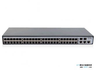H3C S3110-52TP-SI交换机 LS-S3110-52TP-SI以太网交换机主机(48FE+2GE+2SFP,交流供电)