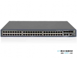 H3C S3600V2-52TP-SI交换机 LS-3600V2-52TP-SI以太网交换机主机(48FE+4SFP+2GE Combo),交流供电