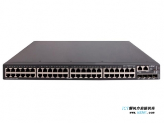 H3C S5500V2-54S-EI交换机 LS-5500V2-54S-EI(L3以太网交换机主机,支持48个10/100/1000BASE-T端口,支持2个100/1000BASE-X SFP端口,支持2个10G/1G BASE-X SFP+端口,支持2个40G QSFP+端口,交流供电)