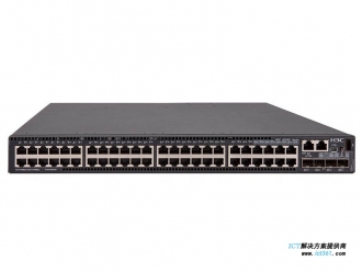 H3C S5560-54S-EI交换机 LS-5560-54S-EI(L3以太网交换机主机,支持48个10/100/1000BASE-T端口,支持4个10G/1G BASE-X SFP+端口,支持2个40G QSFP+端口)