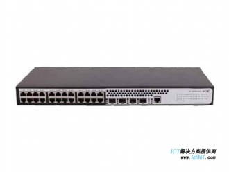 H3C LS-WS5820-28P-WiNet交换机 WS5820-28P-WiNet L2以太网交换机主机,支持24个10/100/1000BASE-T电口,支持4个1000BASE-X SFP端口,支持AC