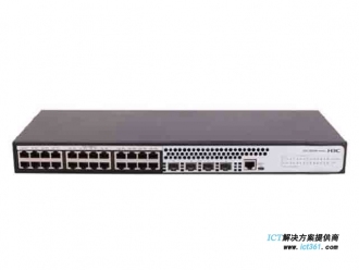H3C LS-WS5850-28X-WiNet交换机 WS5850-28X-WiNet L2以太网交换机主机,支持24个10/100/1000BASE-T电口,支持4个1G/10G BASE-X SFP+端口,支持AC