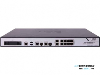 H3C SecPath F1010防火墙 (NS-SecPath F1010防火墙设备,支持8个千兆电接口,2个Bypass接口,2个Combo接口,2个USB接口,1个Console接口)