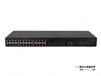 华三LS-1850-28X交换机 S1850-28X(L2以太网交换机主机,支持24个10/100/1000Base-T电口,2个1000Base-X SFP端口,2个1G/10GBase-X SFP Plus端口)
