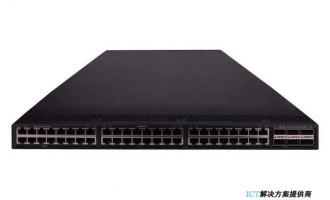 华三S6800-54HT数据中心交换机(LS-6800-54HT L3以太网交换机主机,支持48个10GBASE-T端口,6个QSFP28端口)