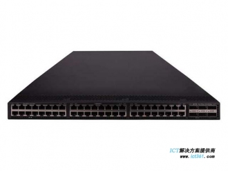 华三S6800-54HT数据中心交换机(LS-6800-54HT L3以太网交换机主机,支持48个10GBASE-T端口,6个QSFP28端口)