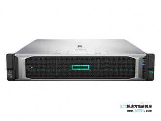 惠普/HPE ProLiant DL385 Gen10 Plus服务器（AMD EPYC 霄龙 7402P 2.8GHz 二十四核心丨64GB 内存丨2块*2TB 硬盘丨8LFF 大盘位丨P408i-a 阵列卡丨800W单电源丨三年保修）