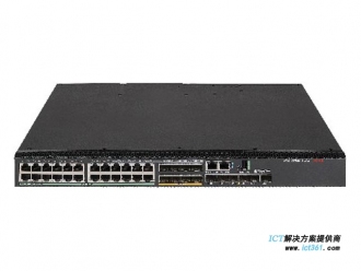H3C华三S5580S-24T6X-EI交换机 H3C LS-5580S-24T6X-EI L3以太网交换机主机,支持24个10/100/1000Base-T端口,8个1000 SFP Combo口,6个1G/10GBase-X SFP Plus端口