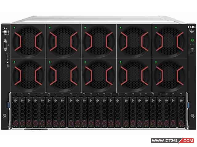 H3C UniServer R5500 G5服务器｜6U双路异构，AI算力与存储全能标杆