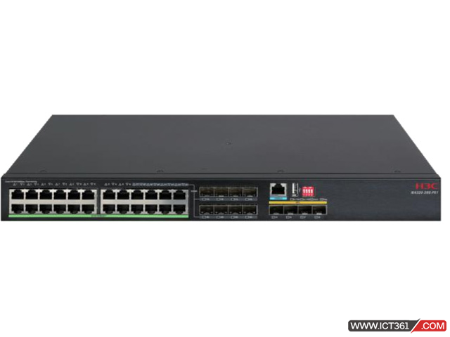 华三H3C IE4320-28S-PS1工业交换机 LS-IE4320-28S-PS1 H3C IE4320-28S-PS1 L2工业以太网交换机主机,支持24个10/100/1000BASE-T电口,支持8个100/1000BASE-X SFP Combo口,支持4个1G/10GBASE-X SFP Plus端口,(AC/DC)