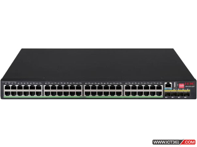 华三H3C IE4320-52P工业交换机 LS-IE4320-52P H3C IE4320-52P L2工业以太网交换机主机,支持48个10/100/1000BASE-T电口,支持4个1000BASE-X SFP Ports端口,(AC)