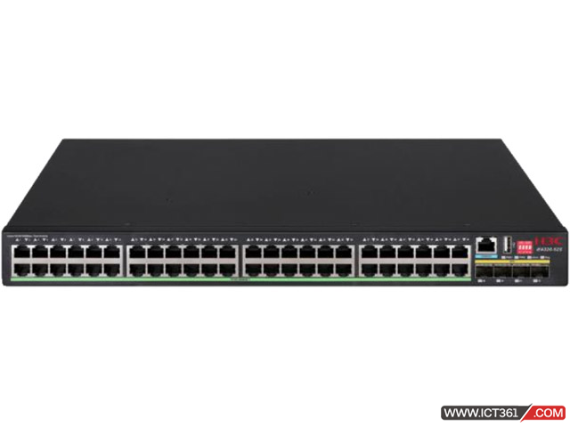 华三H3C IE4320-52S工业交换机 LS-IE4320-52S H3C IE4320-52S L2工业以太网交换机主机,支持48个10/100/1000BASE-T电口,支持4个1G/10GBASE-X SFP Plus端口,(AC)