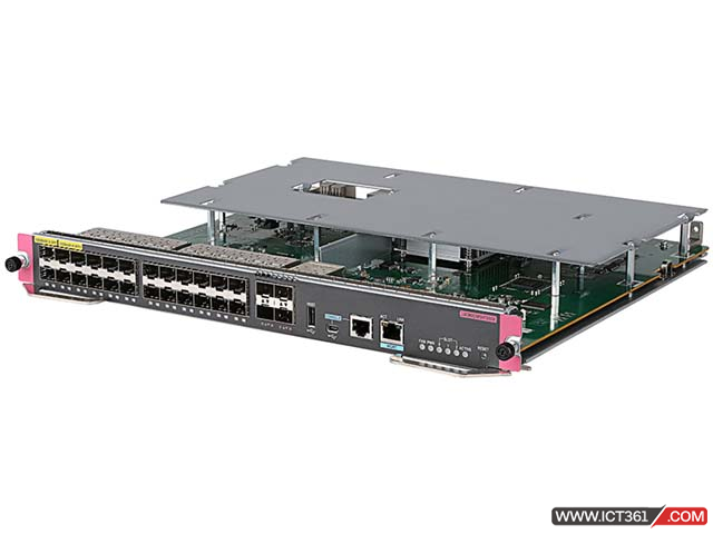 华三H3C LSCM2CGP24TSSC8交换路由引擎 H3C S7003X交换路由引擎模块 ,24端口千兆以太网光接口(SFP,LC)+4端口万兆以太网光接口(SFP+,LC)(SC)