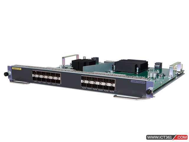 华三H3C LSQM1TGS24FD0业务板卡 H3C S7500E 24端口万兆以太网光接口模块(SFP+,LC)(FD)