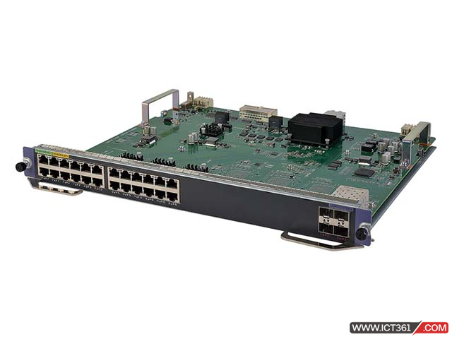 华三H3C LSQM2GT24TSSC0业务板卡 H3C S7500X-G H3C S7500E 24端口千兆以太网电接口(RJ45)+4端口万兆以太网光接口模块(SFP+,LC)