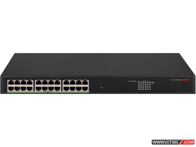H3C华三S1750-24G交换机 LS-1750-24G H3C S1750-24G L2以太网交换机主机,支持24个10/100/1000 BASE-T电口,支持AC