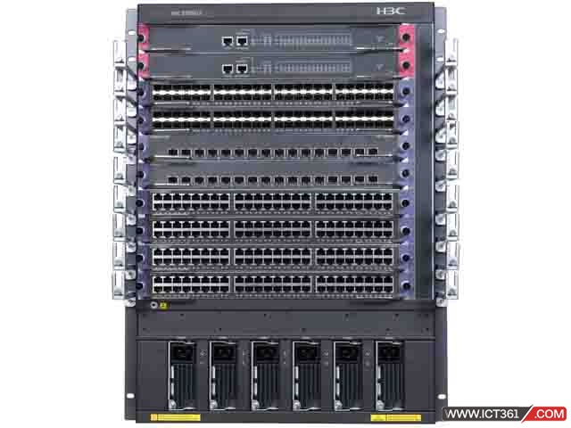 华三H3C S10508X交换机 LS-10508X核心交换机 H3C S10508X以太网交换机主机
